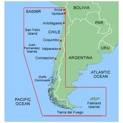 Garmin Charts Garmin Bluechart Msa006R Chile And Falkland