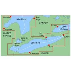 Garmin Charts Garmin Bluechart Mus018R Lake Erie-Lake St. Clair