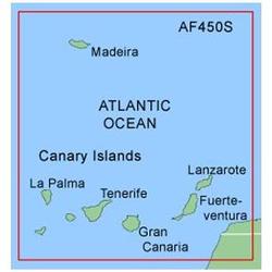Garmin Charts Garmin Bluechart Xaf450S Micro Sd Madeira And Canary Islands