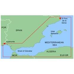 Garmin Charts Garmin Bluechart Xeu010R Micro Sd Spain Mediterranean Coast