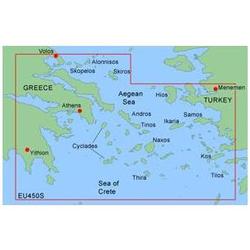 Garmin Charts Garmin Bluechart Xeu450S Micro Sd Athens And Cyclades