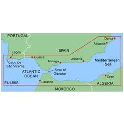 Garmin Charts Garmin Bluechart Xeu455S Micro Sd Alicante To Cabo De Sao Vi