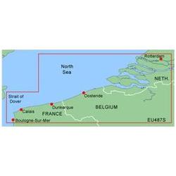 Garmin Charts Garmin Bluechart Xeu487S Micro Sd Rotterdam & Belgium Coast