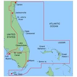 Garmin Charts Garmin Bluechart Xus009R Micro Sd Jacksonville Key West
