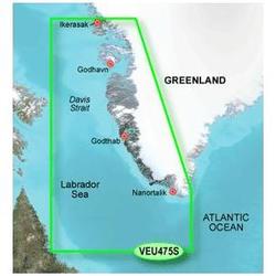 Garmin Charts Garmin Veu475S Greenland West Bluechart G2 Vision