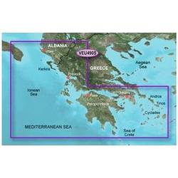 Garmin Charts Garmin Veu490S Greece West Coast And Athens Bluechart G2
