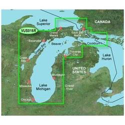 Garmin Charts Garmin Vus016R Lake Michigan Bluechart G2 Vision