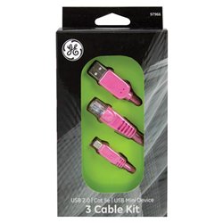 GE Ge 97966 Cable Kit (pink)