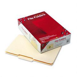 Smead Manufacturing Co. Guide Height Manila Folders, Double Ply, 2/5 Cut Right of Center, Legal, 100/Bx