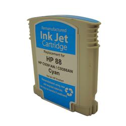 Eforcity HP 88 (C9391AN) Remanufactured Cyan Ink Cartridge by Eforcity