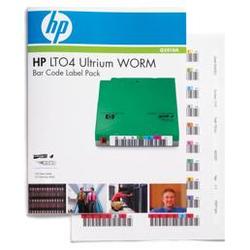 HEWLETT PACKARD HP LTO4 Ultrium WORM Barcode Label - 110 / Pack