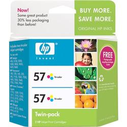 HP No.57 Tri-Color Ink Cartridges - Tri-color