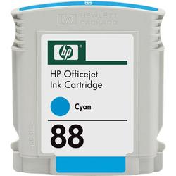 HP No. 88 Cyan Ink Cartridge For Officejet Pro K550 Series Color Printer - Cyan