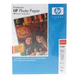 HEWLETT PACKARD HP Premium Plus Photo Paper - Letter - 8.5 x 11 - 64lb - Glossy - 150 x Sheet