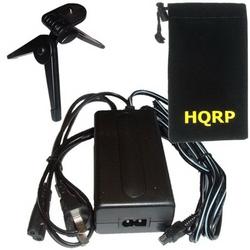 HQRP AC Adapter for Sony DCR-HC22E, DCR-HC30, DCR-HC30E Series AC-L20 + Bag + Tripod