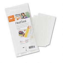 General Binding/Quartet Manufacturing. Co. HeatSeal® Large Index Card Size Laminating Pouches, 5 1/2 x 3 1/2, 5 Mil, 25/Pack