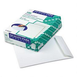 Quality Park Heavyweight Catalog Envelopes, White, 28 lb., 9 x 12, 100/Box