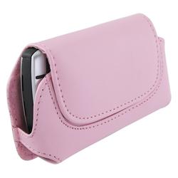 Eforcity Horizontal Leather Case for Blackberry Curve 8300, Pink
