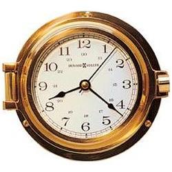 Howard Miller Navigator Solid Brass Wall Clock