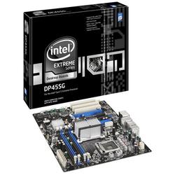 INTEL Intel Extreme DP45SG Desktop Board - Intel P45 Express - Socket T - 1333MHz, 1066MHz, 800MHz FSB - 16GB - DDR3 SDRAM - DDR3-1333/PC3-10600, DDR3-1066/PC3-8500, (BLKDP45SGPAK10)