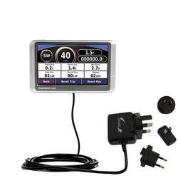 Gomadic International Wall / AC Charger for the Garmin Nuvi 200W - Brand w/ TipExchange Technology