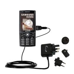 Gomadic International Wall / AC Charger for the Samsung SGH-i550w - Brand w/ TipExchange Technology