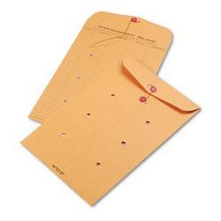 Quality Park Interoffice Envelopes, Kraft String Tie, Printed One Side, 10 x 15, 100/Ctn