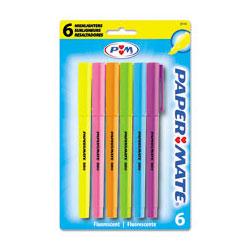 Sanford Intro By Accent Highlighter, Six-Color Fluorescent Set, Fluorescent Colors