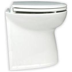 JABSCO Jabsco Deluxe Flush Freshwater Toilet W/ Straight Back