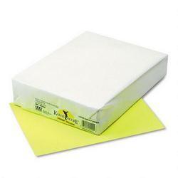 Riverside Paper Kaleidoscope® Multipurpose Colored Paper, Hyper® Yellow, 24 lb., 500 Sheets/Ream