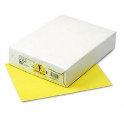Riverside Paper Kaleidoscope® Multipurpose Colored Paper, Lemon Yellow, 24 lb., 500 Sheets/Ream