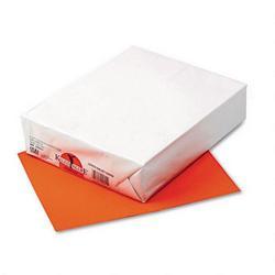Riverside Paper Kaleidoscope® Multipurpose Colored Paper, Pumpkin, 24 lb., 500 Sheets/Ream