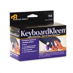Read Right/Advantus Corporation KeyboardKleen™ Kit, Swabs and Gas Duster