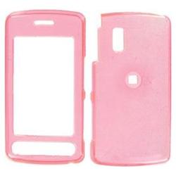 Wireless Emporium, Inc. LG Vu/CU920/CU915 Trans. Pink Snap-On Protector Case Faceplate