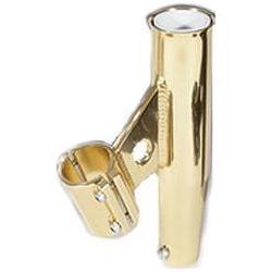 LEE'S TACKLE INC. Lee'S Clamp-On Rod Holder Gold Aluminum Vertical Pipe Size # (RA5002GL)