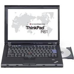 LENOVO - THINKPADS Lenovo ThinkPad R61 Notebook - Intel Centrino Duo Core 2 Duo T7300 2GHz - 14.1 WXGA - 1GB DDR2 SDRAM - 80GB HDD - Combo Drive (CD-RW/DVD-ROM) - Wi-Fi, Gigabit