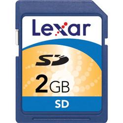 LEXAR MEDIA INC Lexar Media 2 GB Secure Digital (SD) Card - 2 GB