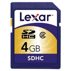 LEXAR MEDIA INC Lexar Media 4 GB Secure Digital High Capacity (SDHC) Card - 4 GB
