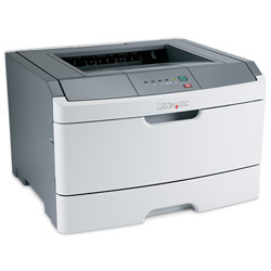 LEXMARK Lexmark E260d Monochrome Laser Printer with duplex standard prints up to 35 ppm