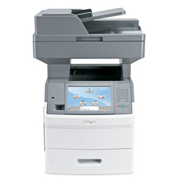 LEXMARK Lexmark X656de Monochrome Multifunction Laser Printer that is Robust, reliable with 80GB hard disk for expanded functionality