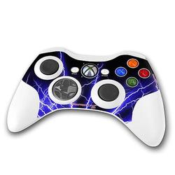 WraptorSkinz Lightning Blue Skin by TM fits XBOX 360 Wireless Controller (CONTROLLER NOT INCLUDED)