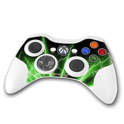 WraptorSkinz Lightning Green Skin by TM fits XBOX 360 Wireless Controller (CONTROLLER NOT INCLUDED)