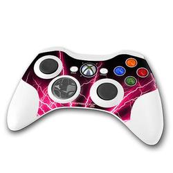 WraptorSkinz Lightning Pink Skin by TM fits XBOX 360 Wireless Controller (CONTROLLER NOT INCLUDED)