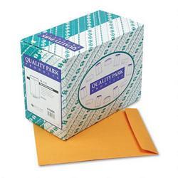 Quality Park Lightweight Catalog Envelopes, Gummed, Kraft, 20 lb., 10 x 13, 250/Box
