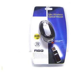 Cables4PC MINI USB WIRELESS RF OPTICAL MOUSE W/RECEIVER STORAGE