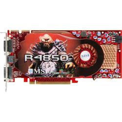 MSI COMPUTER MSI Radeon HD 4850 Graphics Card - ATi Radeon HD 4850 625MHz - 512MB GDDR3 SDRAM 256bit - PCI Express 2.0 x16 - Retail (R4850-512M)