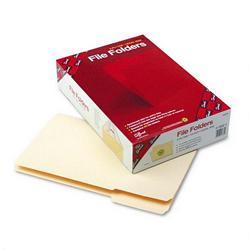 Smead Manufacturing Co. Manila File Folders, Double Ply Top, 1/3 Cut, 1st Position, Legal, 100/Box