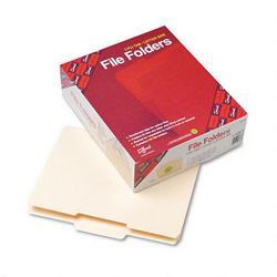Smead Manufacturing Co. Manila File Folders, Double Ply Top, 1/3 Cut, 2nd Position, Letter, 100/Box