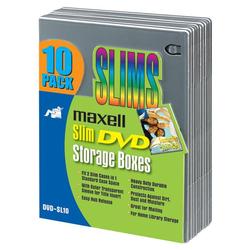 Maxell Slim DVD Storage Boxes - Book Fold