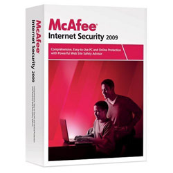 MCAFEE RETAIL BOXED PRODUCT McAfee Internet Security 2009 - 3 USER